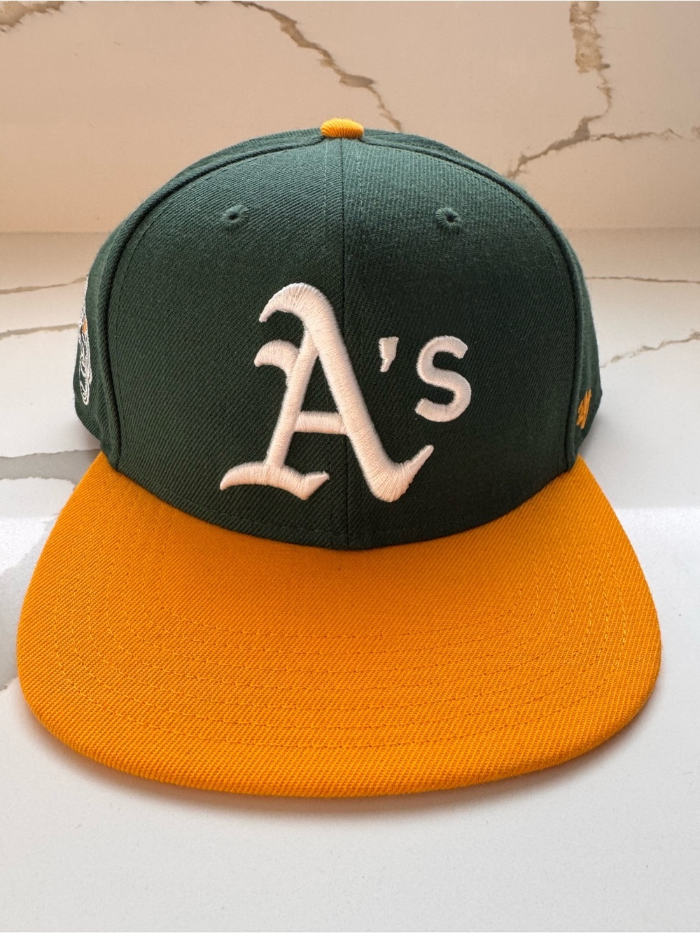 🔥 Oakland Athletics '47 Sure Shot Snapback Hat - NWT Green Gold MLB